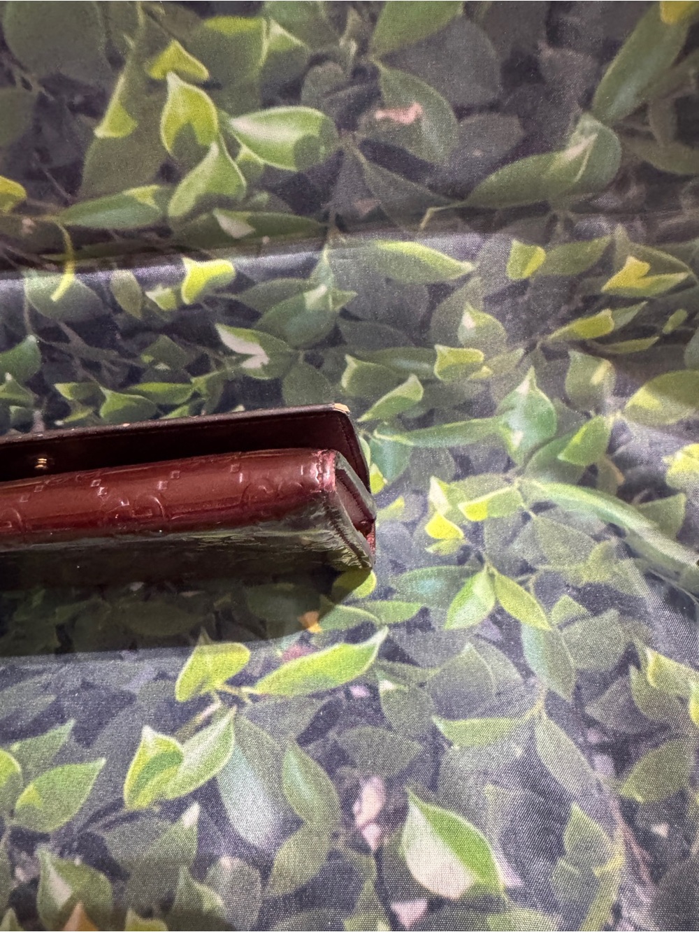 Gucci Guccisma heart shape double G Wallet - Deep Wine - Picture 5 of 13